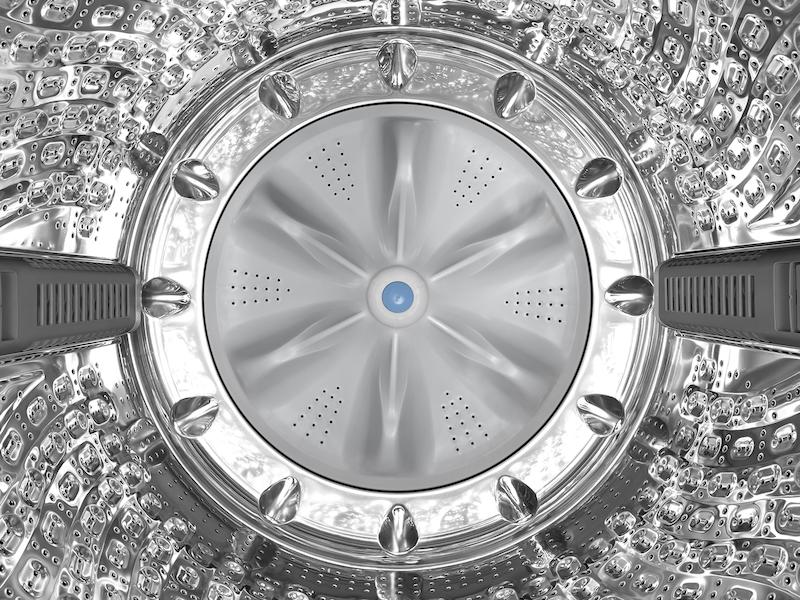 Samsung WA54CG7150AW 5.4 cu. ft. Smart Top Load Washer with Pet Care Solution and Super Speed Wash in White