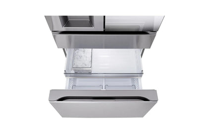 Lg LF29S9775S 29 cu. ft. Standard-Depth MAX™ 4-Door French Door Refrigerator with Mirror InstaView® MyColor™ and Mini Craft Ice™
