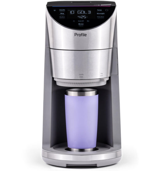 P7CGAAS2YSS GE Profile™ Smart Grind and Brew Coffee Maker with Podless Single Serve