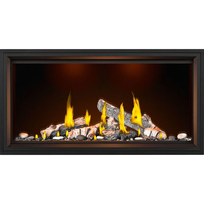 Napoleon Bbq TLV50LN Tall Linear Vector 50 with Luminous Logs with Luminous Logs