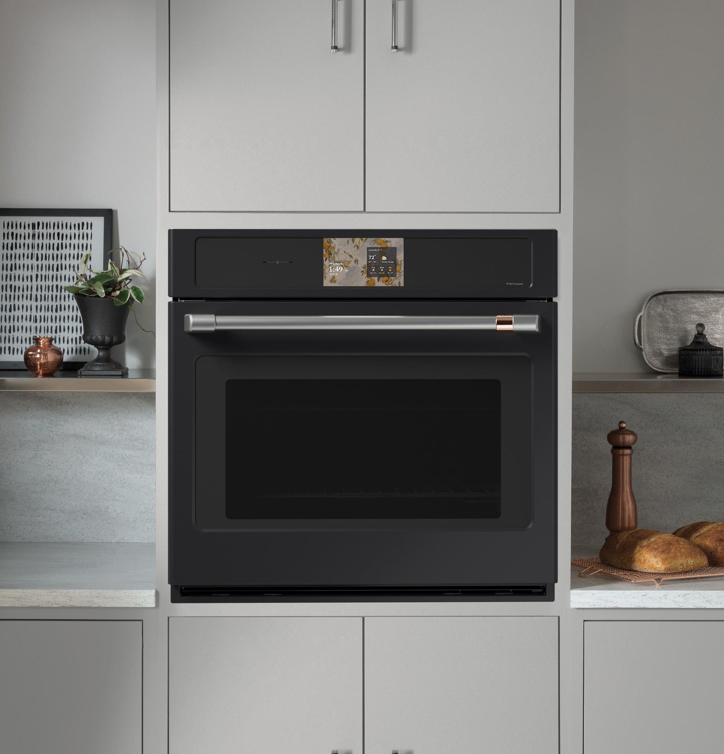 Cafe CTS90DP3ZD1 CAF(EBACK)™ Professional Series 30" Smart Built-In Convection Single Wall Oven