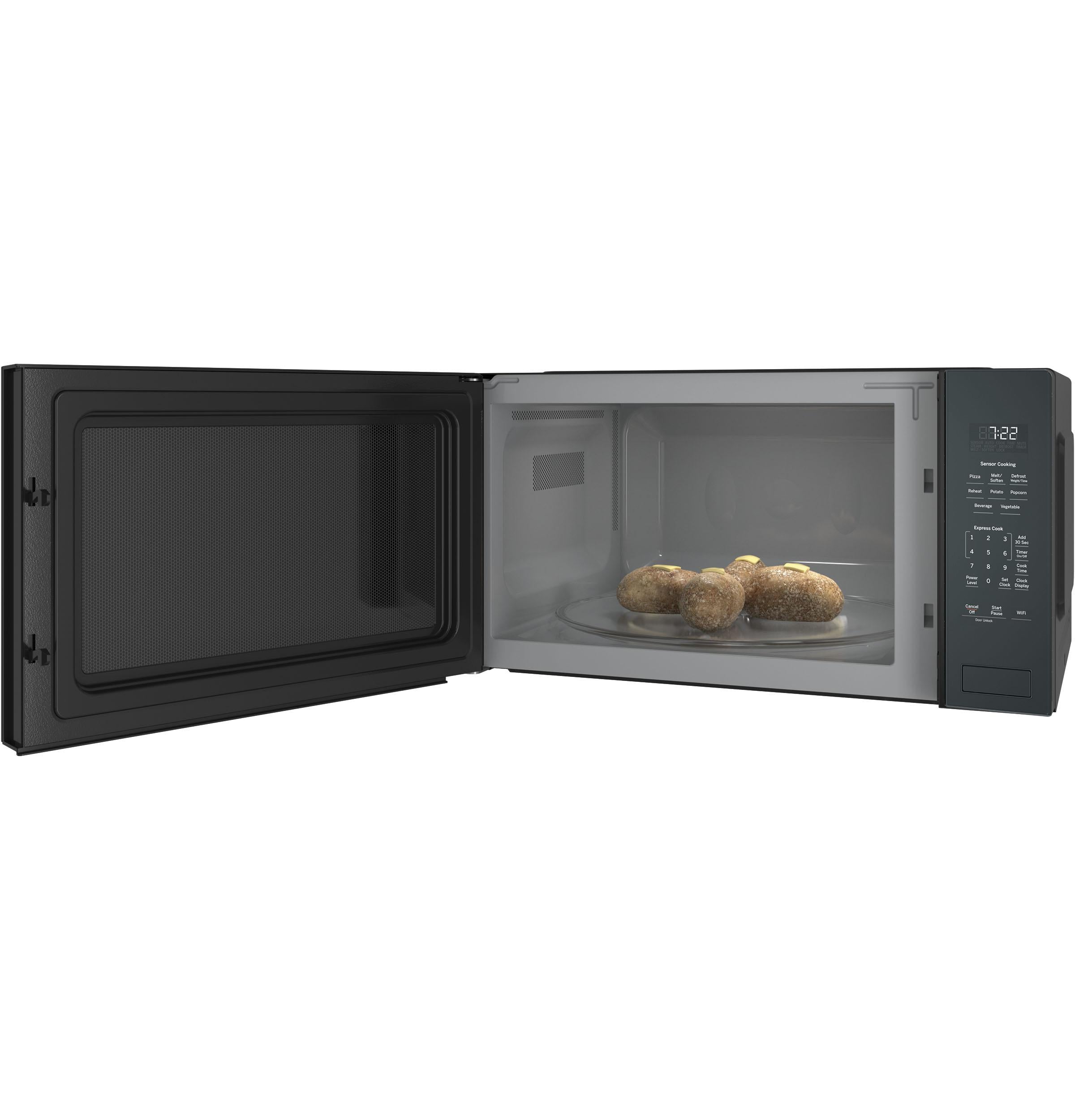 PCWK22U1WBB GE Profile™ 2.2 Cu. Ft. Built-In Sensor Microwave Oven