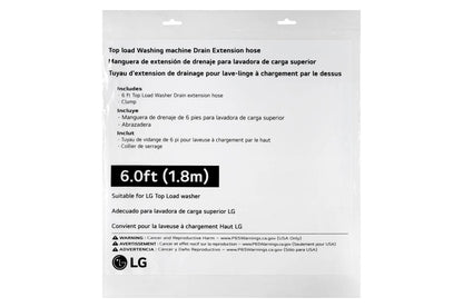 AGF04127478 LG Accessories AGF04127478 Drain Hose Extension TL