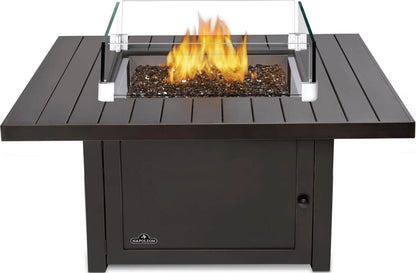 Napoleon Bbq STTR2BZ St. Tropez Square Patioflame Table Fire Table , Propane, Bronze
