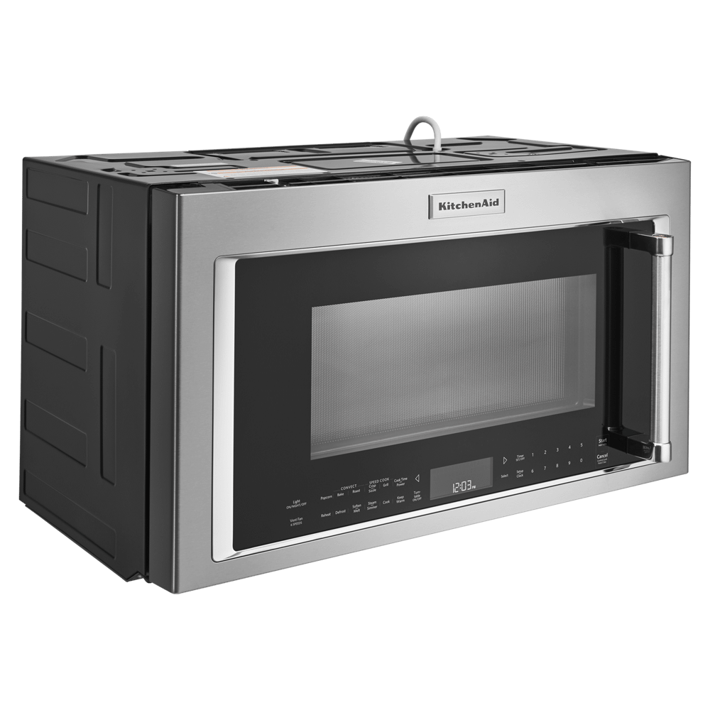 Kitchenaid KMHP519ESS 30" 1200-Watt Microwave Hood Combination with Convection Cooking