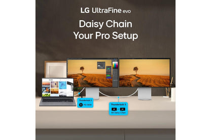 Lg 32U990AS 32 Inch UltraFine™evo 6K Nano IPS Black Monitor with Thunderbolt™ 5