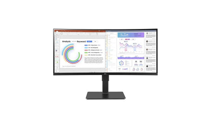 Lg 34BQ77QEB 34" WQHD UltraWide™ Curved Monitor with Built-in Speakers, & USB Type-C™