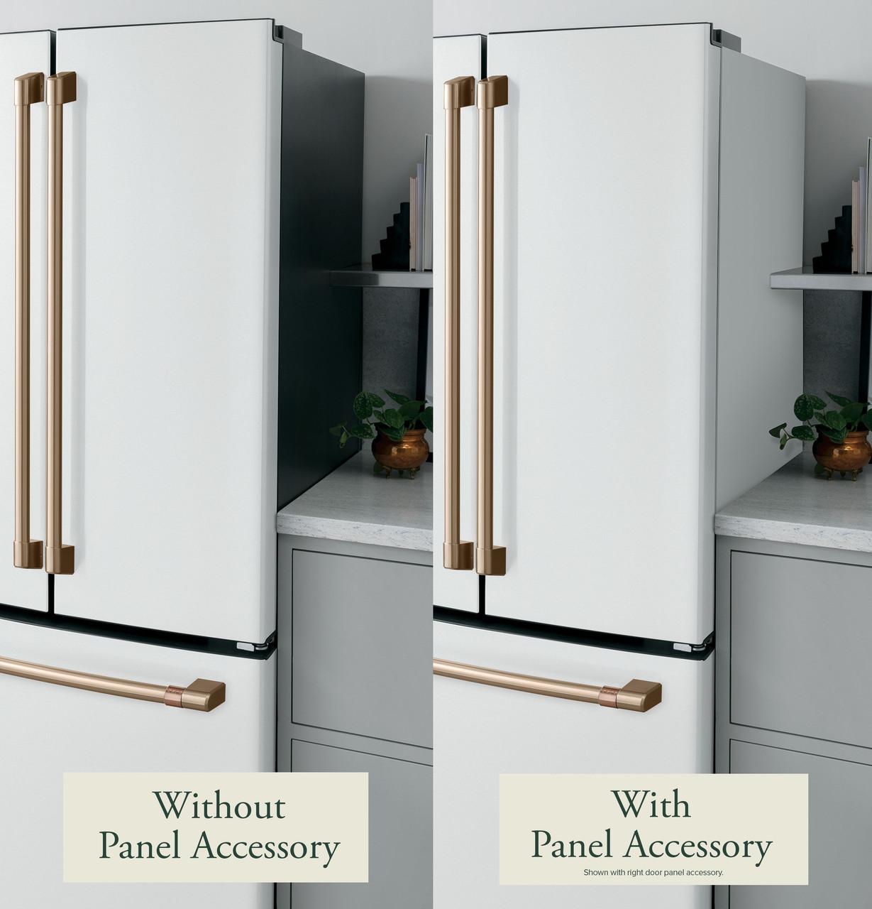Cafe CKLBLSFNW2 CAF(EBACK)™ Refrigeration Matte White Side Panel, Full-Depth, Left