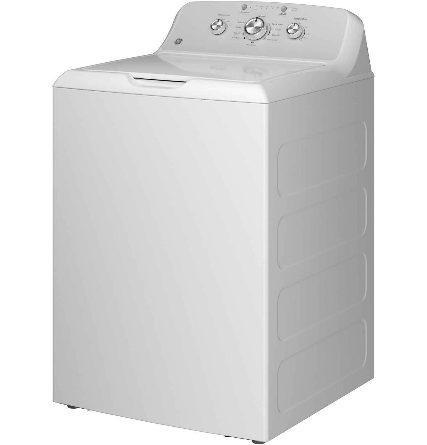 GTW385ASWWS GE® 4.3 cu. ft. Capacity Washer with Stainless Steel Basket,Cold Plus and Water Level Control