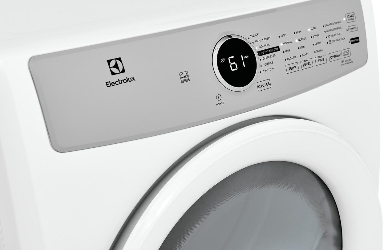 Electrolux ELFG7337AW Front Load Gas Dryer - 8.0 Cu. Ft.
