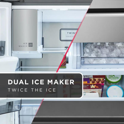 Frigidaire PRMC2290BF 22 Cu. Ft. Counter-Depth 4-Door French Door Refrigerator