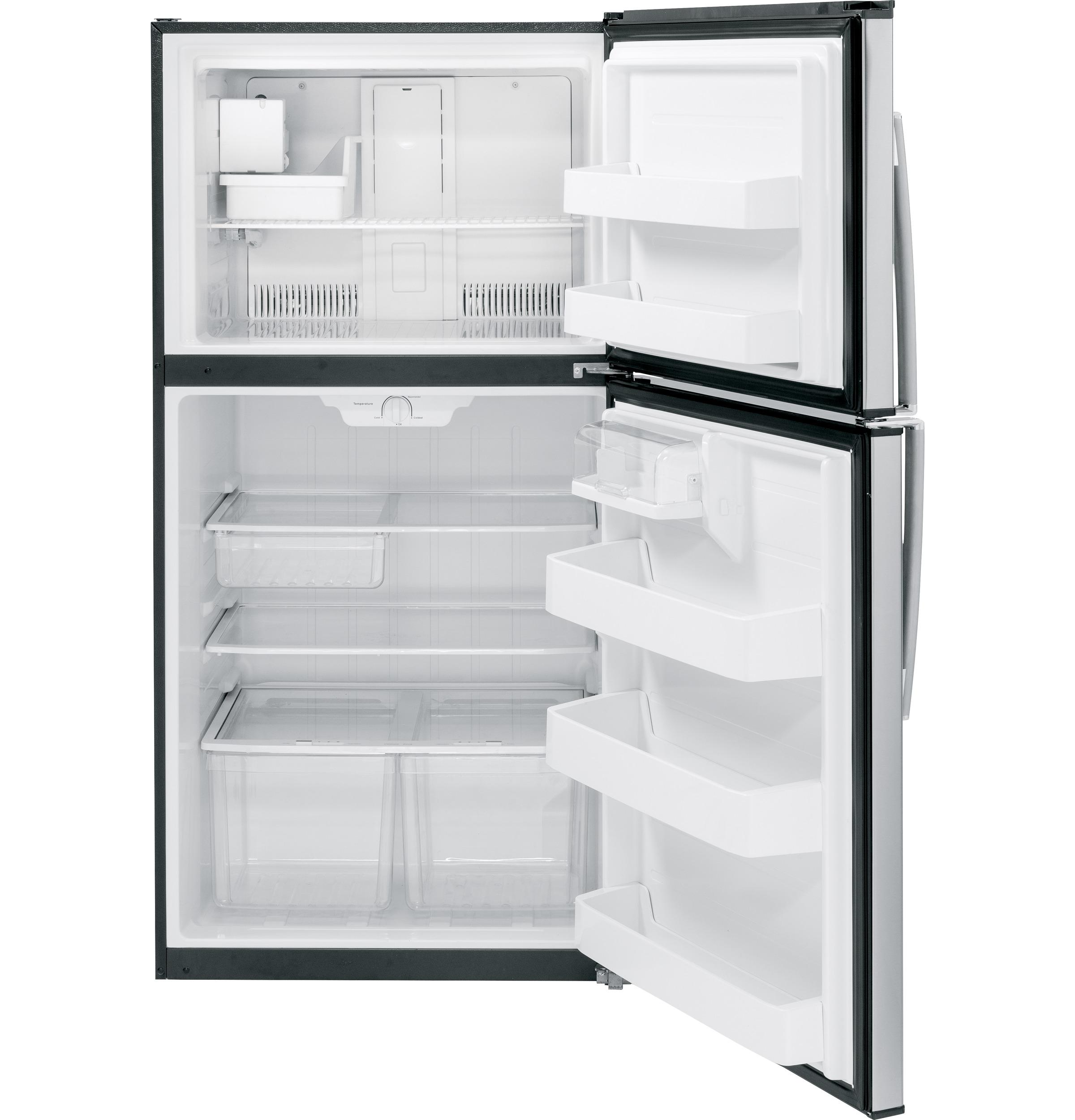 GIE21GSHSS GE® ENERGY STAR® 21.1 Cu. Ft. Top-Freezer Refrigerator