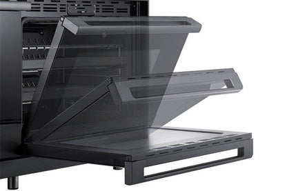 Dacor DOP48M96DHM 48" Pro Dual-Fuel Steam Range, Graphite Stainless Steel, Natural Gas/High Altitude