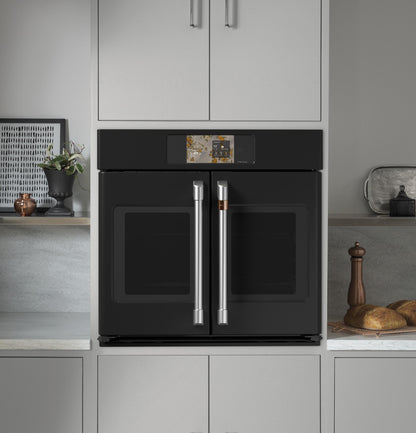 Cafe CTS90FP3ZD1 CAF(EBACK)™ Professional Series 30" Smart Built-In Convection French-Door Single Wall Oven