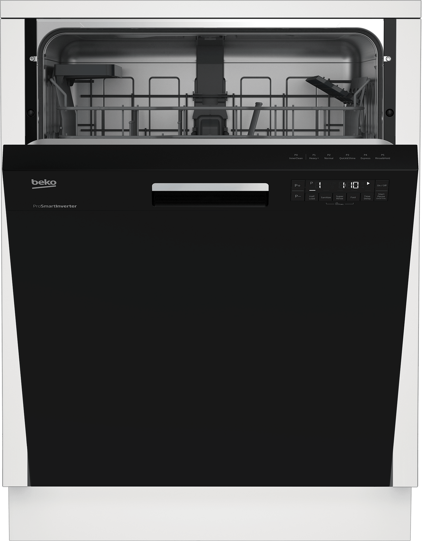 Beko DUT25401BHW Tall Tub Dishwasher with (14 place settings, 48)