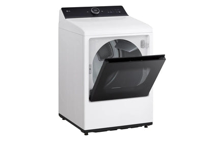 Lg DLEX8600WE 7.3 cu. ft. Ultra Large High Efficiency Electric TurboSteam™ LG EasyLoad™ Door, Wi-Fi Connectivity, White