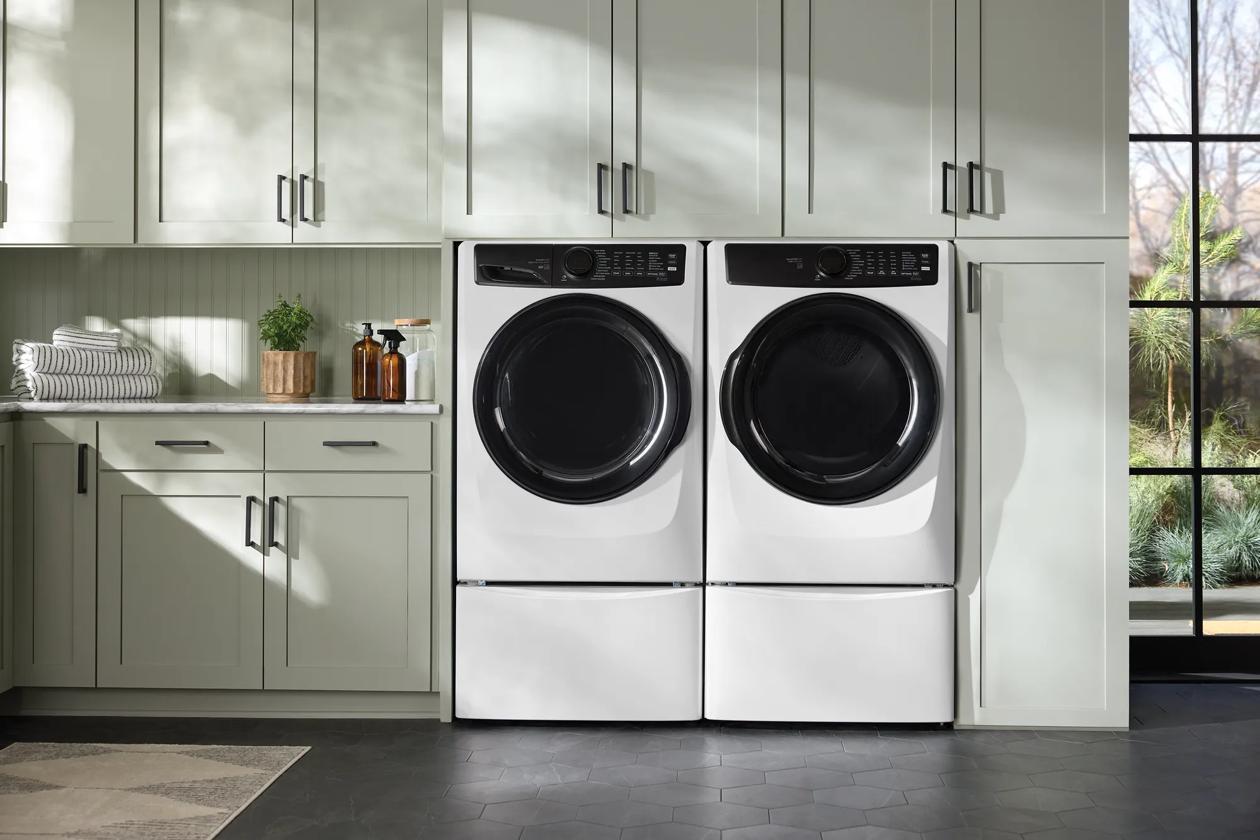 Electrolux ELFW7738MW Front Load Perfect Steam™ Washer with LuxCare® Plus Wash and SmartBoost® - 4.5 Cu. Ft.