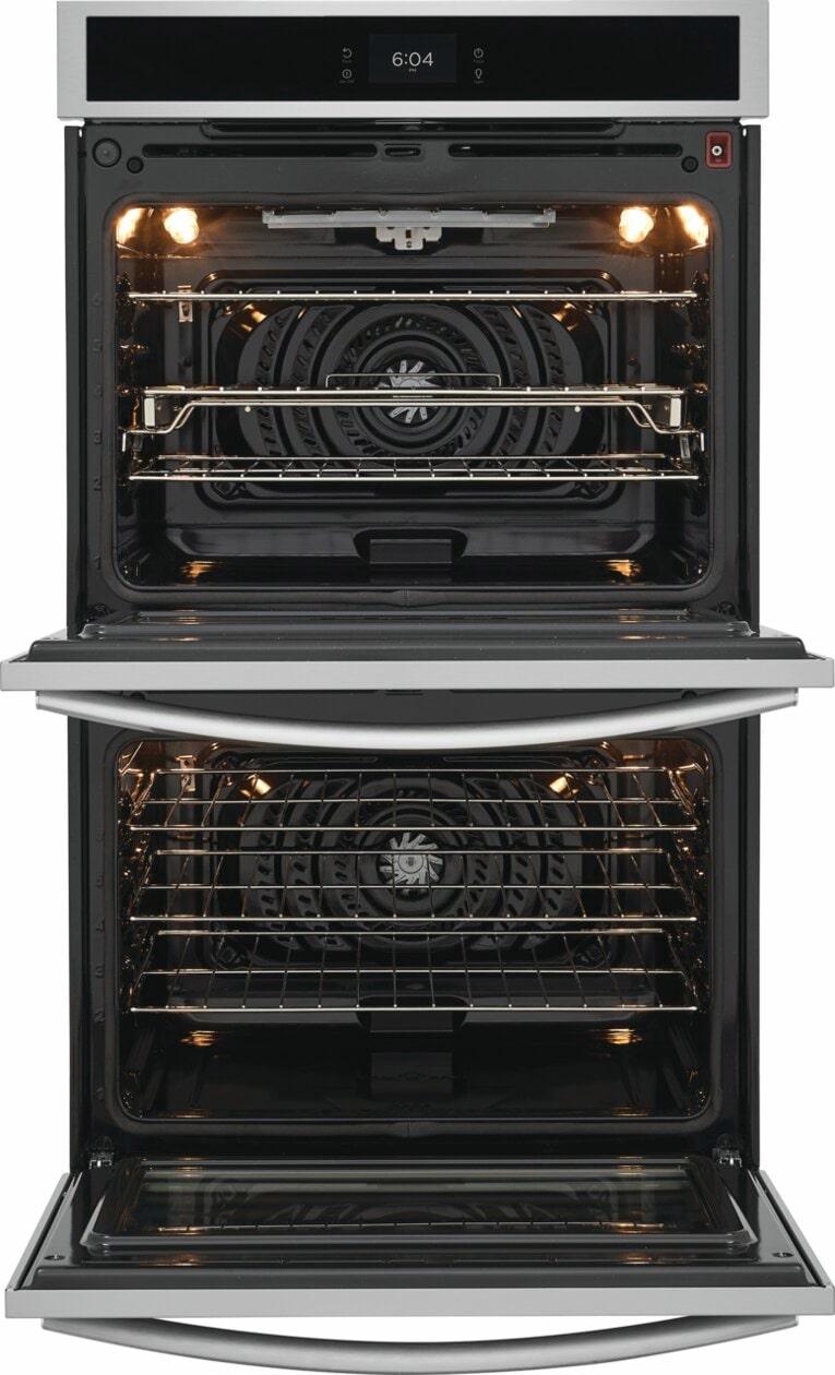 Frigidaire GCWD3070AF 30" Double Electric Wall Oven with Stone-Baked Pizza
