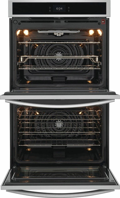 Frigidaire GCWD3070AF 30" Double Electric Wall Oven with Stone-Baked Pizza