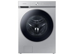 Samsung WF53BB8900AT Bespoke 5.3 cu. ft. Ultra Capacity Front Load Washer with AI OptiWash™ and Auto Dispense in Silver Steel