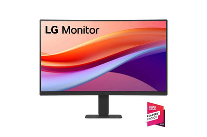Lg 24U421AB 24 Inch FHD 100Hz HDR10 Curved Monitor with USB Type-C 15W PD