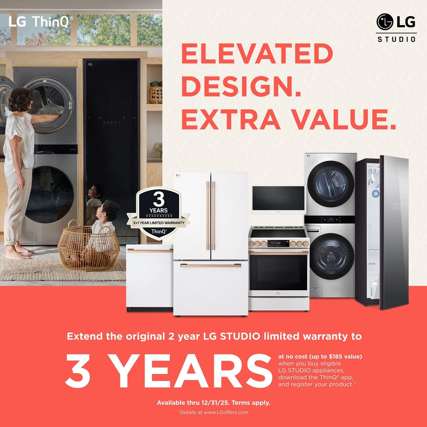 SDNTHS72S LG STUDIO FlushFit™ Dishwasher with 1-Hour Wash & Dry, QuadWash® Pro, and Dynamic Heat Dry™ with AutoVent™ Dry