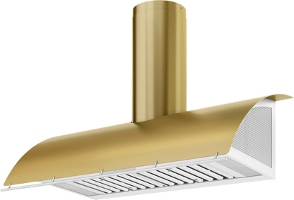 Zephyr COKE48CBGX Okeanito, 48in, Brushed Gold, LED, BODY ONLY
