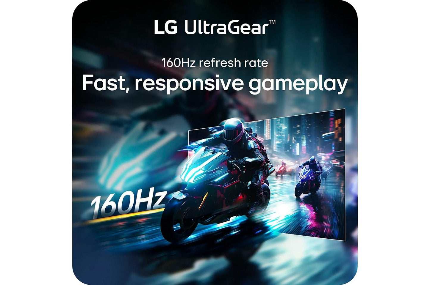 Lg 34GP63AB 34 Inch Curved UltraGear™ QHD 1440P HDR 10 160Hz Monitor with Tilt/Height Adjustable Stand