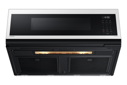 Samsung ME11CB751012 Bespoke Slim Over-the-Range Microwave Ceramic Enamel Interior  Wi-Fi  1.1 cu.ft.