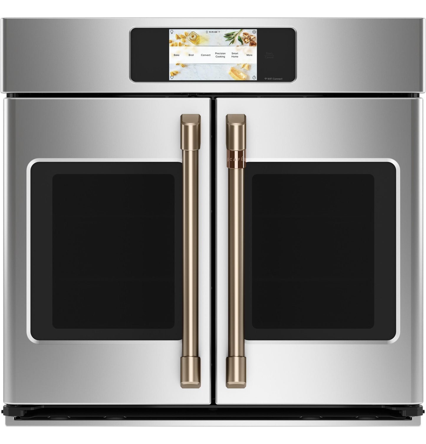 Cafe CXWSFHKMNBZ CAF(EBACK)™ 2 French-Door Handles - Brushed Bronze