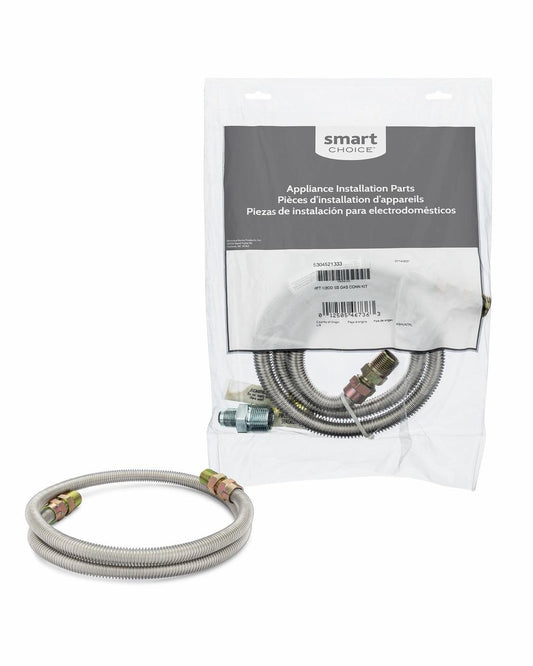 Frigidaire 5304521333C25 Smart Choice 25=1, 4FT 1/2OD SS GAS CON KIT
