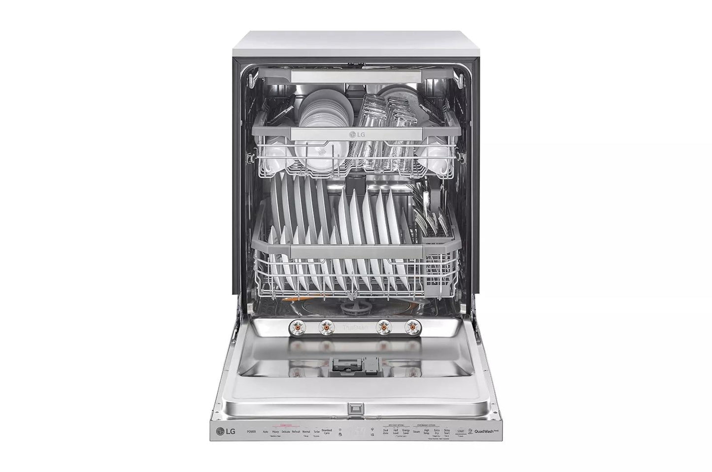 Lg LDP6810SS Top Control Smart Wi-Fi Enabled Dishwasher with QuadWash™ and TrueSteam®
