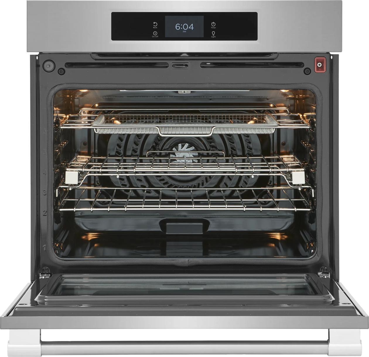 Frigidaire PCWS3085AF 30" Single Wall Oven with Stone-Baked Pizza Mode