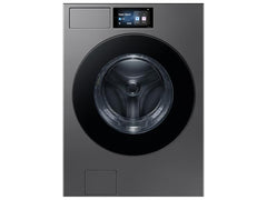 Samsung WF90F53ADS 5.3 cu. ft. Bespoke AI Ultra Capacity Front Load Washer with AI Home and AI OptiWash+ in Dark Steel