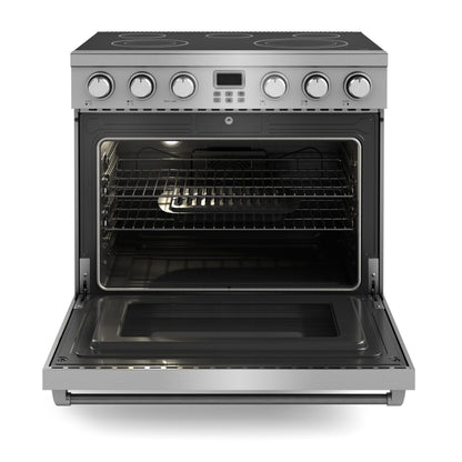 ARE36 Thor Kitchen 36-inch Electric Range - Contemporary Professional - Are36