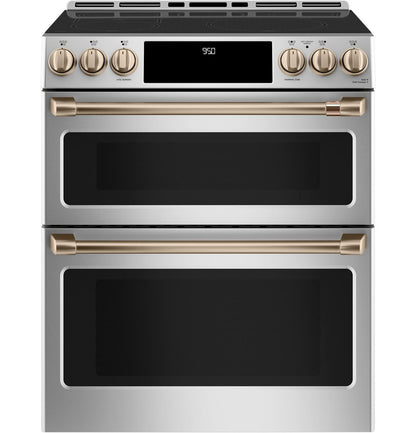 Cafe CXFCHHKPMBZ CAF(EBACK)™ Front Control Induction Knobs and Handles - Brushed Bronze