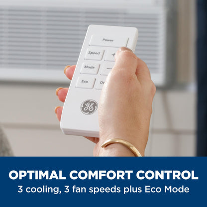 AHEK10AC GE® 10,000 BTU Smart Electronic Window Air Conditioner for Medium Rooms up to 450 sq. ft.