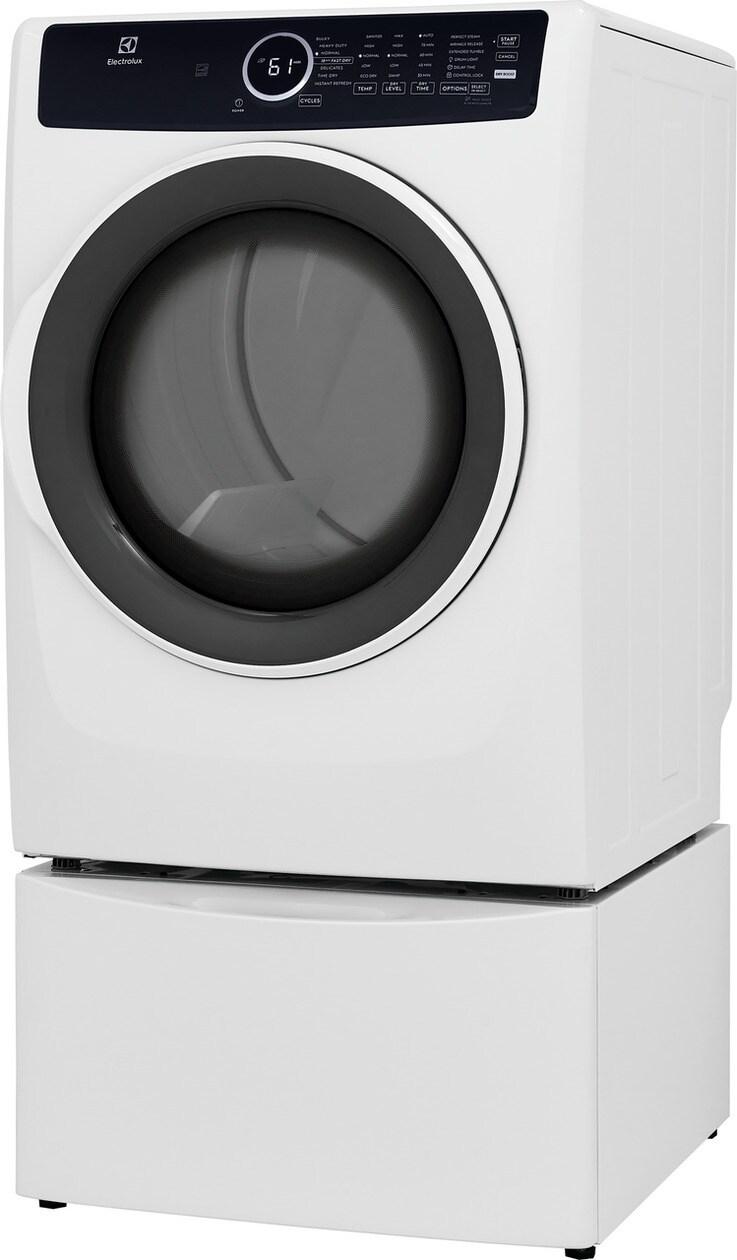 Electrolux ELFE7437AW Front Load Perfect Steam™ Electric Dryer with Instant Refresh - 8.0 Cu. Ft.