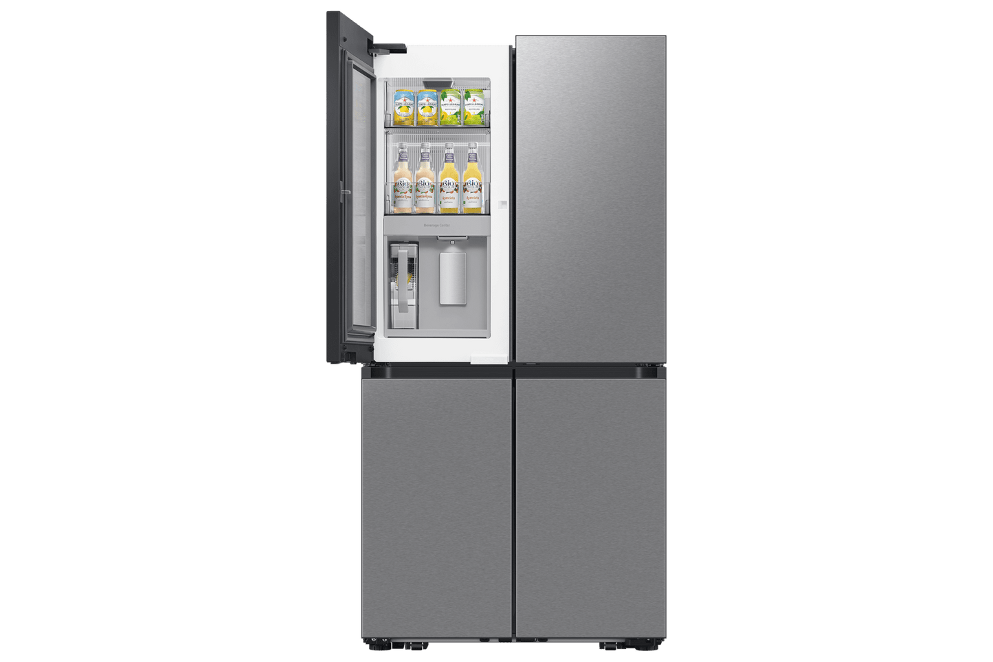 Samsung RF23DB9750QLAA Bespoke AI 4-Door Flex™ Beverage Zone™  Sphere Ice™ & Auto Open Door  23 cu.ft.
