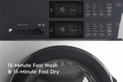 Electrolux ELTE7300AW Laundry Tower Single Unit Front Load 4.4 Cu. Ft. Washer & 8 Cu. Ft. Electric Dryer
