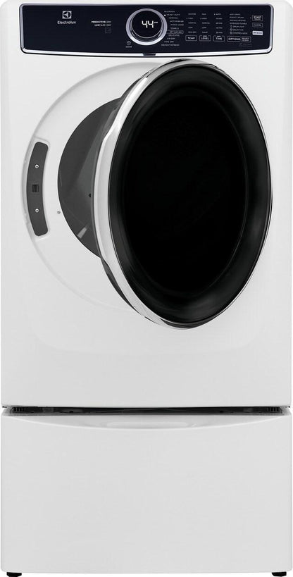 Electrolux ELFG7637AW Front Load Perfect Steam™ Gas Dryer with LuxCare® Dry and Instant Refresh - 8.0 Cu. Ft.