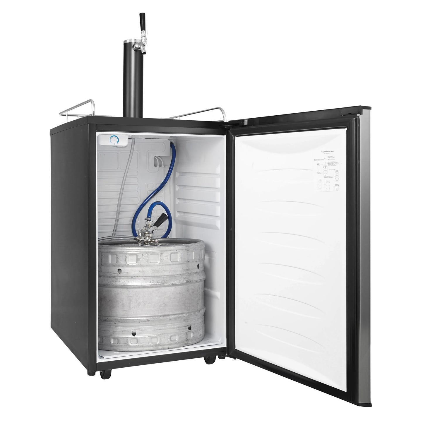 DKC054A9SLDB Danby 5.4 cu. ft. Single-Tap Keg Cooler in Stainless Steel