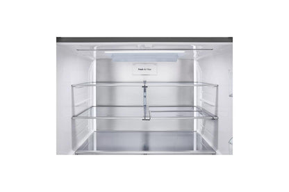 Lg 31 cu. ft. Smart Standard-Depth MAX™ French Door Refrigerator with Four Types of Ice and Mirror InstaView®
