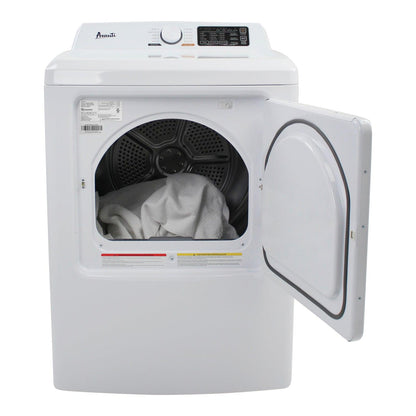 SGD70D0WG Avanti Front Load Gas Vented Clothes Dryer, 7.0 cu. ft. Capacity - White / 7.0 cu. ft.
