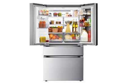 Lg LF29S9775S 29 cu. ft. Standard-Depth MAX™ 4-Door French Door Refrigerator with Mirror InstaView® MyColor™ and Mini Craft Ice™