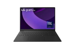 16Z90TSGAUG9U1 LG gram Pro 16 Inch, Copilot+ PC, Thin and Lightweight Laptop, Windows 11 Home, Intel® Evo™ Edition - Intel® Core™ Ultra 9, 32GB RAM, 2TB (2x1TB) SSD, Metal Gray