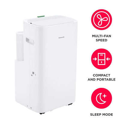 Frigidaire FHPC142AA1 3-in-1 Connected Portable Room Air Conditioner 14,000 BTU (ASHRAE) / 10,000 BTU (DOE)