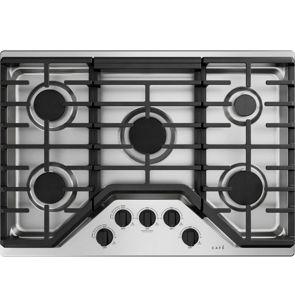 Cafe Caf(eback)™ 5 Gas Cooktop Knobs - Flat Black