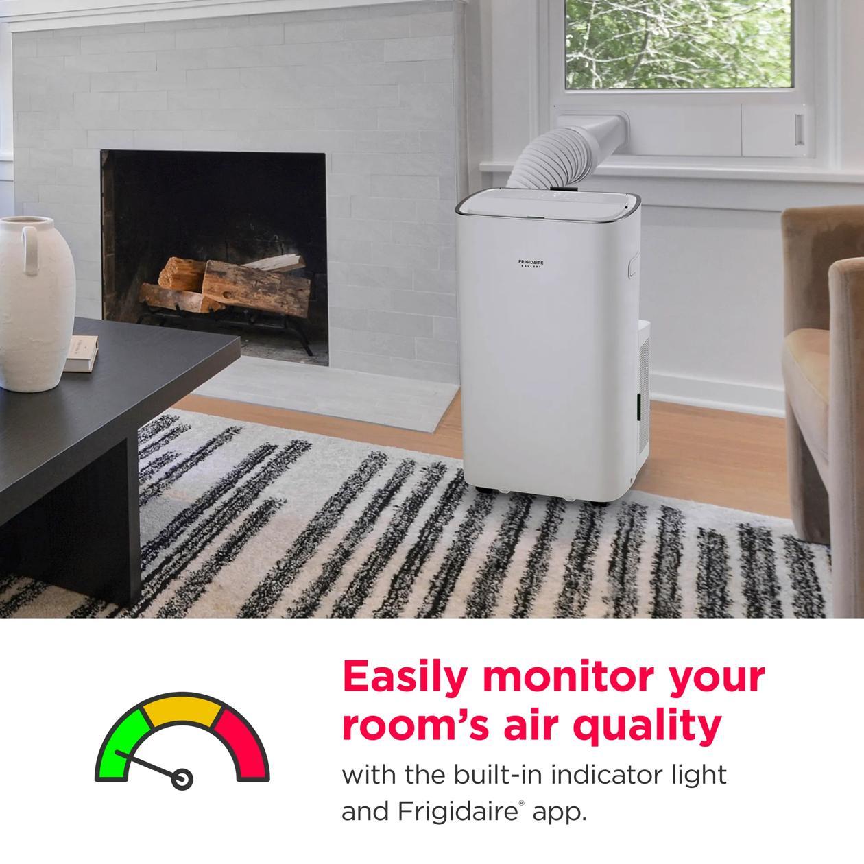 Frigidaire GHPC142AA1 3-in-1 Connected Inverter Portable Room Air Conditioner 14,000 BTU (ASHRAE) / 10,500 BTU (DOE)