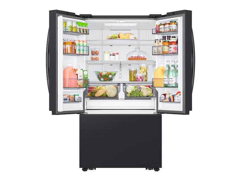 Samsung RF32CG5100MTAA 32 cu. ft. Mega Capacity 3-Door French Door Refrigerator with Dual Auto Ice Maker in Matte Black Steel